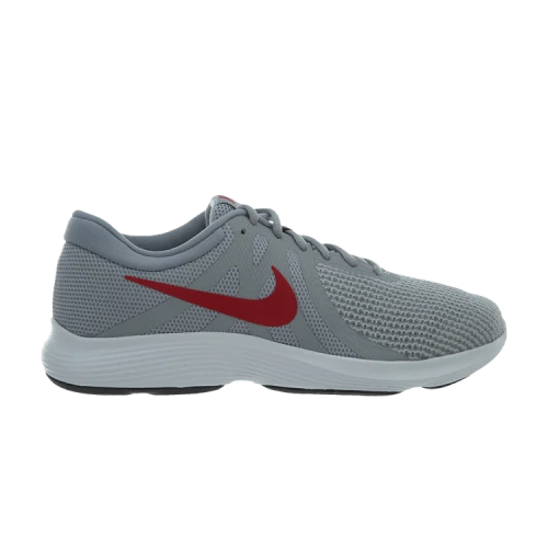 Nike Revolution 4 4E Wide 'Wolf Grey Gym Red'