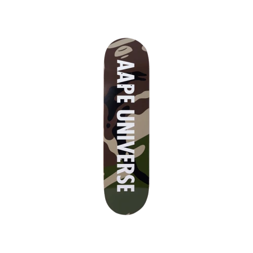 AAPE Logo Skateboard 'Green/Multi'