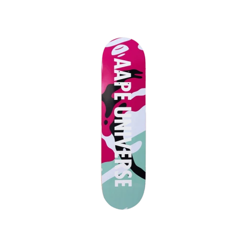 AAPE Logo Skateboard 'Green/Purple'