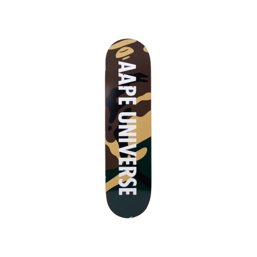 AAPE Logo Skateboard 'Green/Yellow'