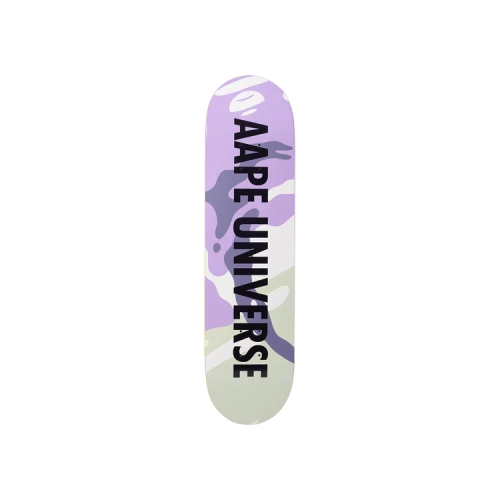 AAPE Logo Skateboard 'Purple/Green'