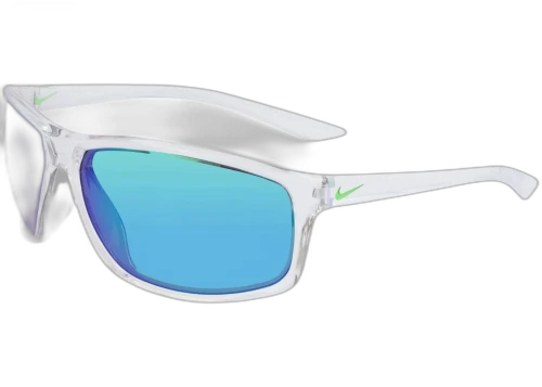Nike Adrenaline M Wrap Sunglasses Clear Grey Green Clear Grey Green (ADRENALINE-M-EV1113-901-6615)