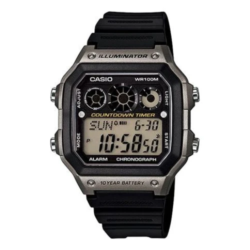 CASIO G Shock Waterproof Mens Black Digital