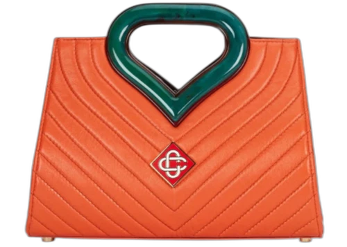 Casablanca Leather Evening Bag