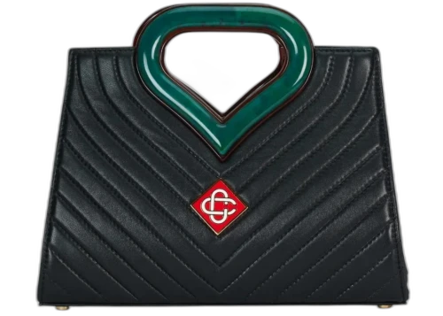 Casablanca Leather Evening Bag