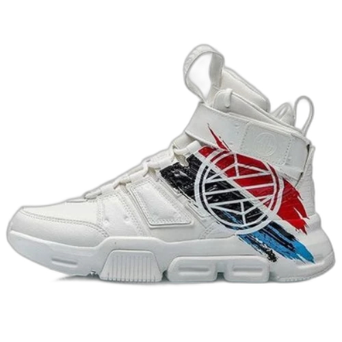 Li-Ning WenDing Hi 'White Black Red' (Women's)