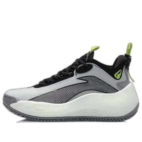 Li-Ning 1 BadFive Street Sole 'White Grey Green' (Women's)