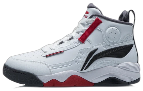 Li-Ning Basketball Shoes 'White Black Red'