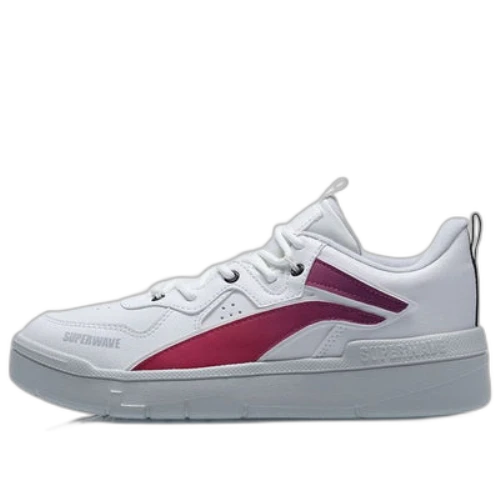 Li-Ning Superwave Low 'White Red' (Women's)