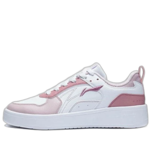 Li-Ning Xingchuan Skate Sneakers 'White Pink' (Women's)