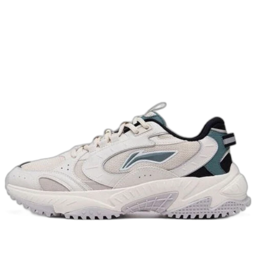 Li-Ning Star Wind 'White Grey Green'
