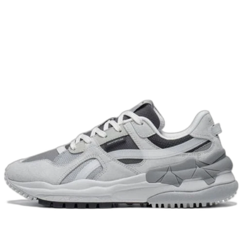 Li-Ning ChengFeng Sport Sneakers 'Grey Black' (Women's)