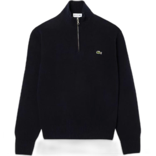 Lacoste Golf Quarter Zipped Windbreaker Sweater 'Navy Blue'