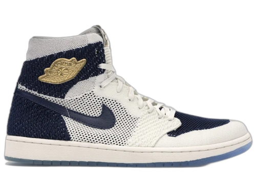 Jordan 1 Retro High Flyknit Derek Jeter RE2PECT