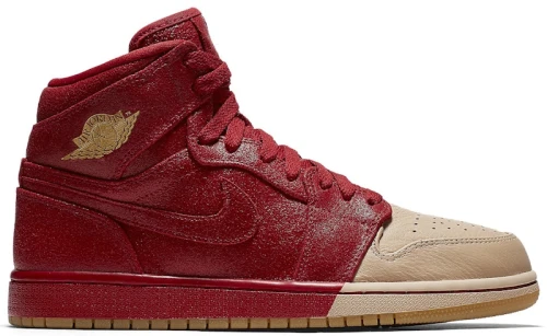 Jordan 1 Retro High Dip-Toe Red (Women's)