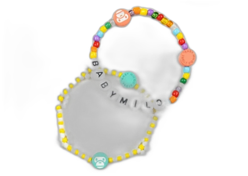 BAPE Baby Milo Bracelet (Set of 2) Multi
