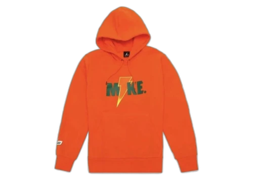 Jordan Sportswear Like Mike Fleece 2 Pullover Hoodie Orange/Safety Orange