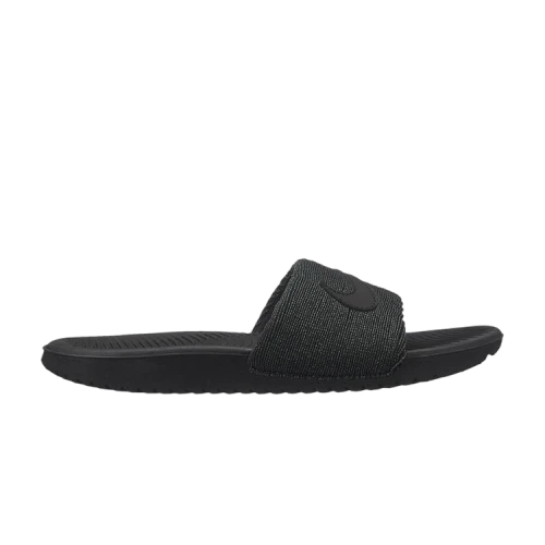 Nike Kawa Slide SE GS 'Black'