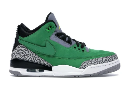 Jordan 3 Retro Tinker Oregon Ducks PE