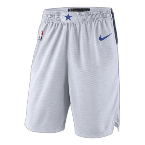Nike NBA Swingman Dallas Mavericks Basketball Sports Shorts Gray