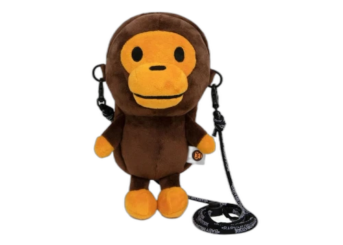 BAPE Baby Milo Mobile Bag Brown