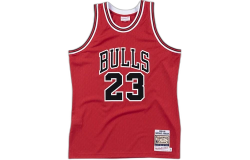 Mitchell Ness Basketball Jersey Men's Red