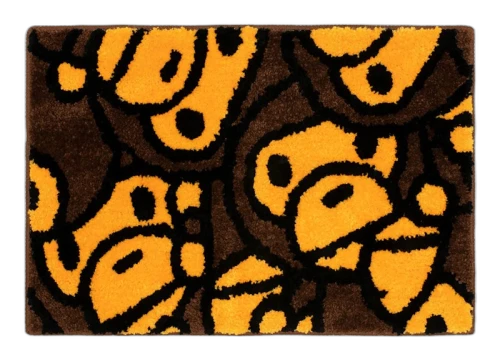 BAPE All Baby Milo Rug Brown