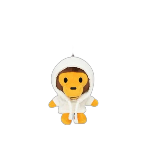 BAPE Baby Milo Plush Doll Keychain 'White'