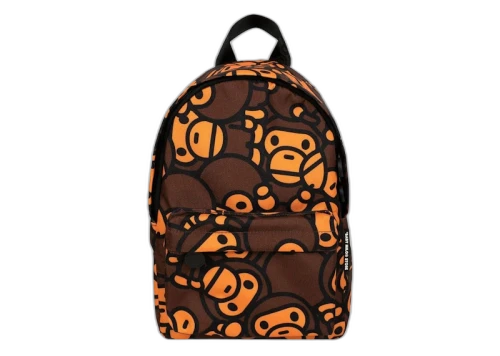 BAPE Baby Milo Small Backpack Brown