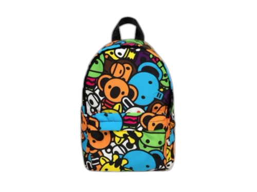 BAPE Milo All Safari Mini Bagpack Multicolor