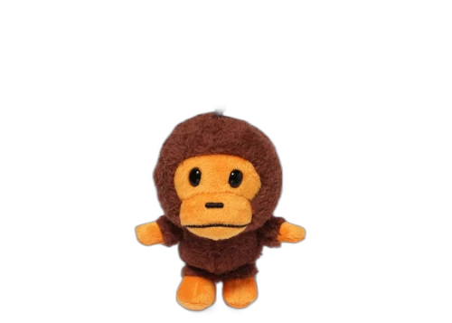 BAPE Baby Milo Plush Doll Keychain Brown