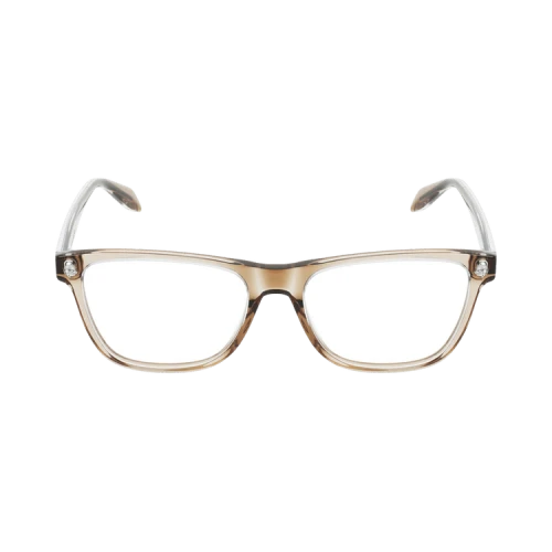 Alexander McQueen Square-Frame Acetate Optical Frames Brown Brown Transparent (AM0248O-30008654-002)