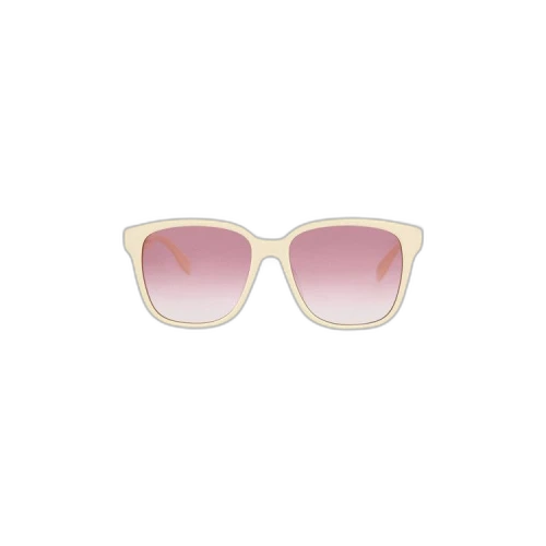 Alexander McQueen Square-Frame Acetate Sunglasses White White Pink (AM0331SK-30011454-004)
