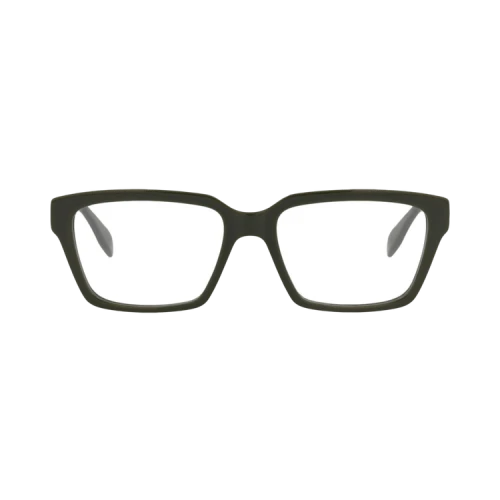 Alexander McQueen Square-Frame Acetate Optical Frames Green Green Transparent (AM0332O-30011492-003)