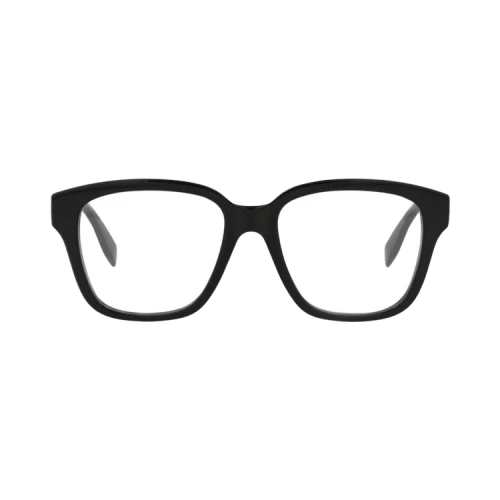 Alexander McQueen Square-Frame Acetate Optical Frames Black Black Transparent (AM0333O-30011493-002)