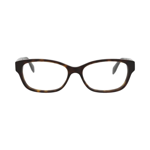 Alexander McQueen Optical Frames Square-Frame Acetate Havana Havana Transparent (AM0344O-30011495-002)