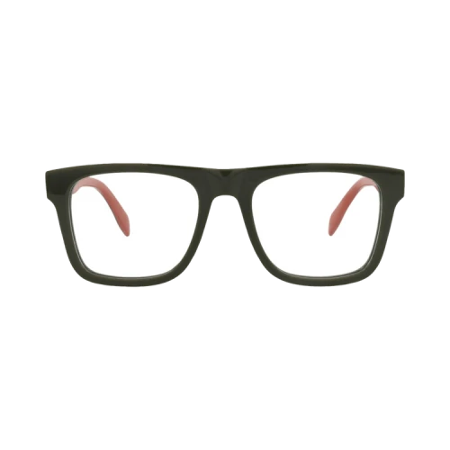 Alexander McQueen Square-Frame Acetate Optical Frames Green Green Transparent (AM0357O-30012339-003)