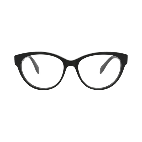 Alexander McQueen Optical Frames Cat Eye-Frame Acetate Black Black Transparent (AM0359O-30012341-001)