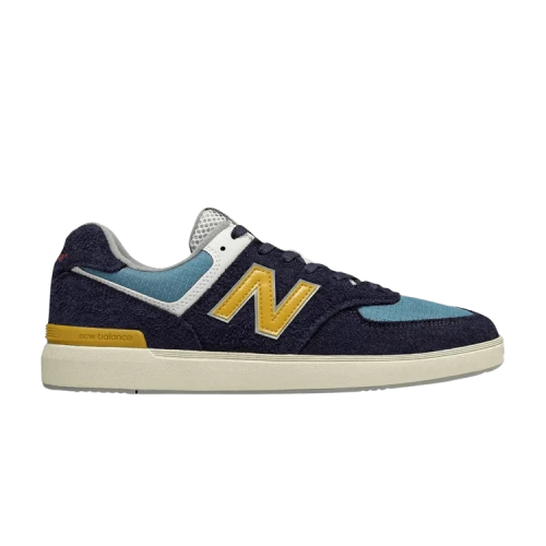 New Balance All Coasts 574 Navy Sunflower