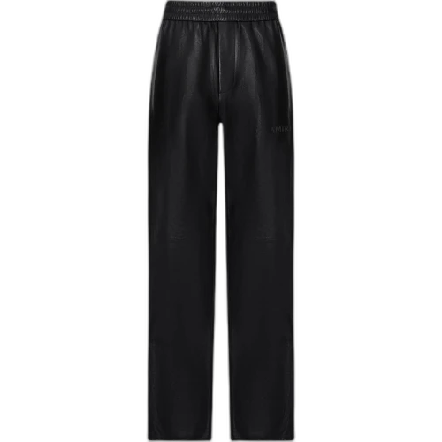 AMIRI Leather Pants Men's Black Moderate