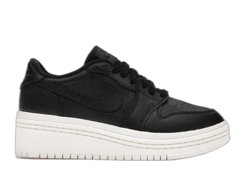 Jordan 1 Retro Low Lifted Black Phantom (Women's)