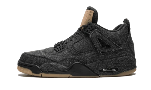 Jordan 4 Retro Levi's Black (Blank Tag)
