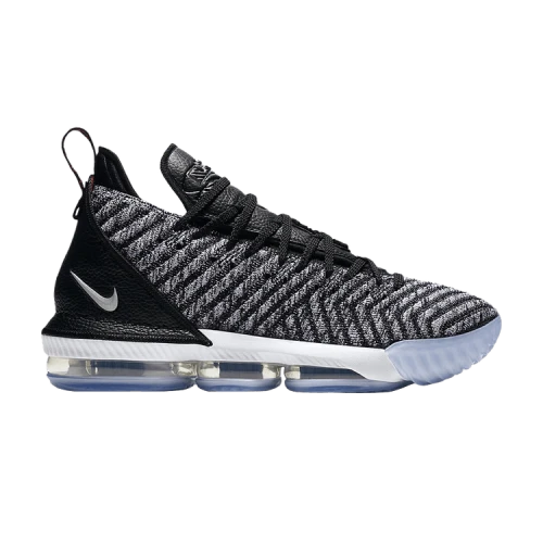 Nike LeBron 16 Black Metallic Silver