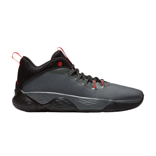 Jordan Super.Fly MVP Iron Grey Black Bright Crimson