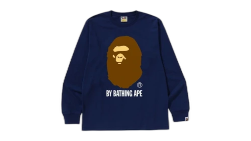 BAPE By Bathing Ape (FW25) L/S Tee Navy