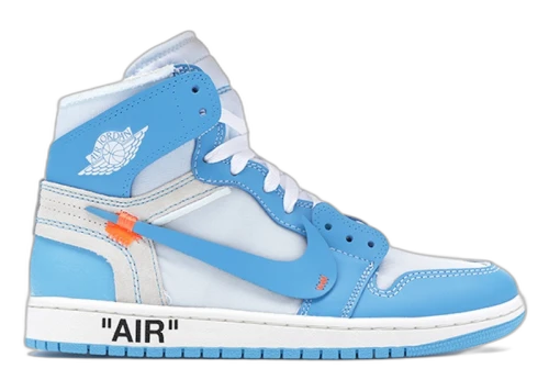 Jordan 1 Retro High Off-White University Blue (Sample)