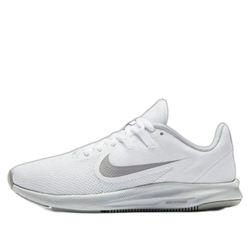 Nike Downshifter 9 White Wolf Grey Pure Platinum (Women's)