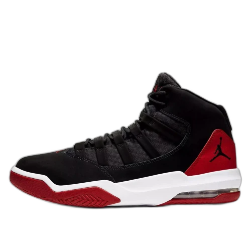Jordan Max Aura Black Suede