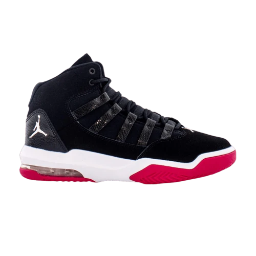 (GS) Air Jordan Max Aura 'Black Rush Pink'