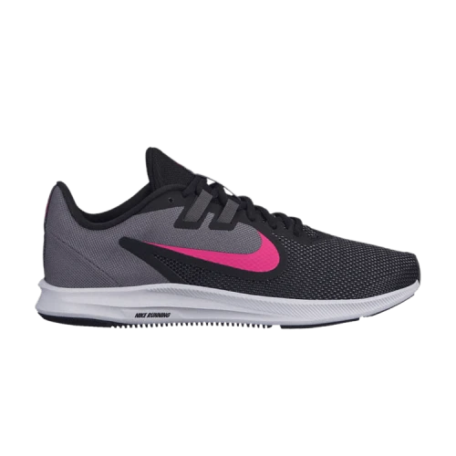 Nike Downshifter 9 'Black Laser Fuchsia' (Women's)